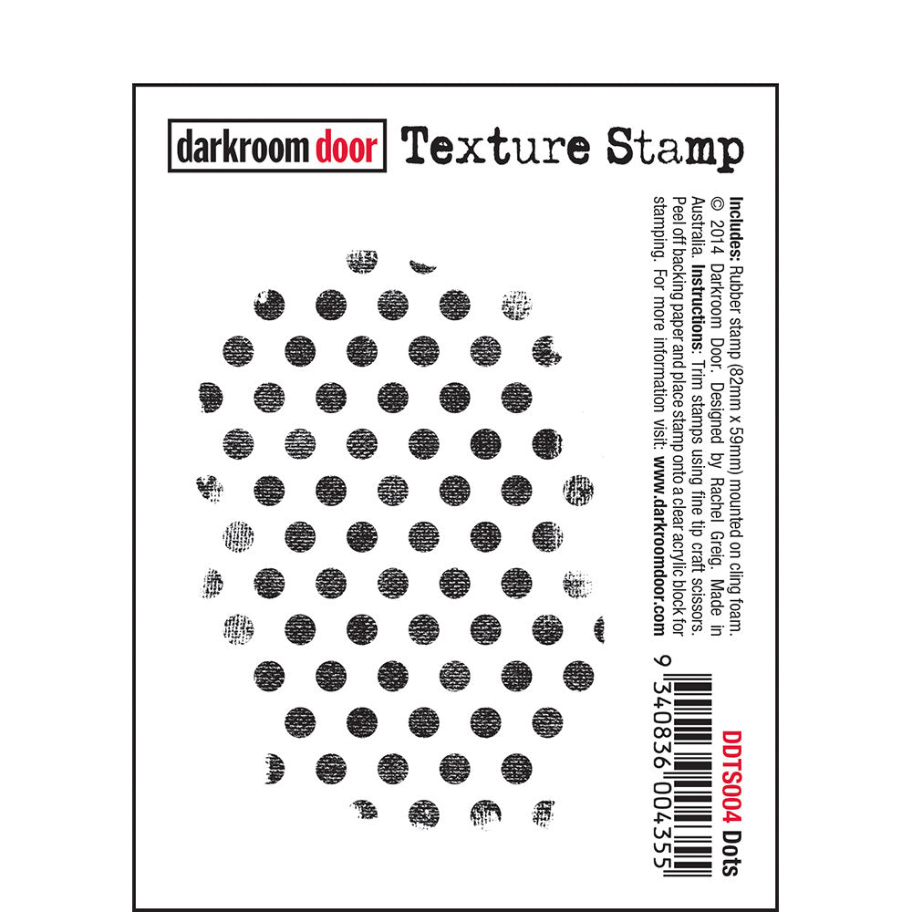 Darkroom Door Stamp Texture - Dots