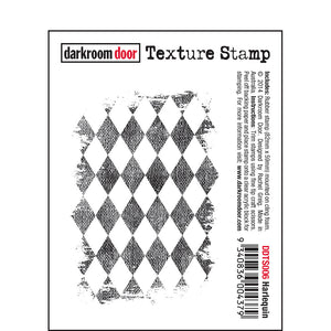 Darkroom Door Stamp Texture - Harlequin