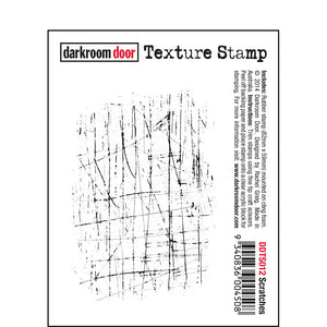 Darkroom Door Stamp Texture - Scratches