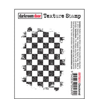 Darkroom Door Stamp Texture - Checkered
