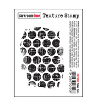 Darkroom Door Stamp Texture - Polka Dots
