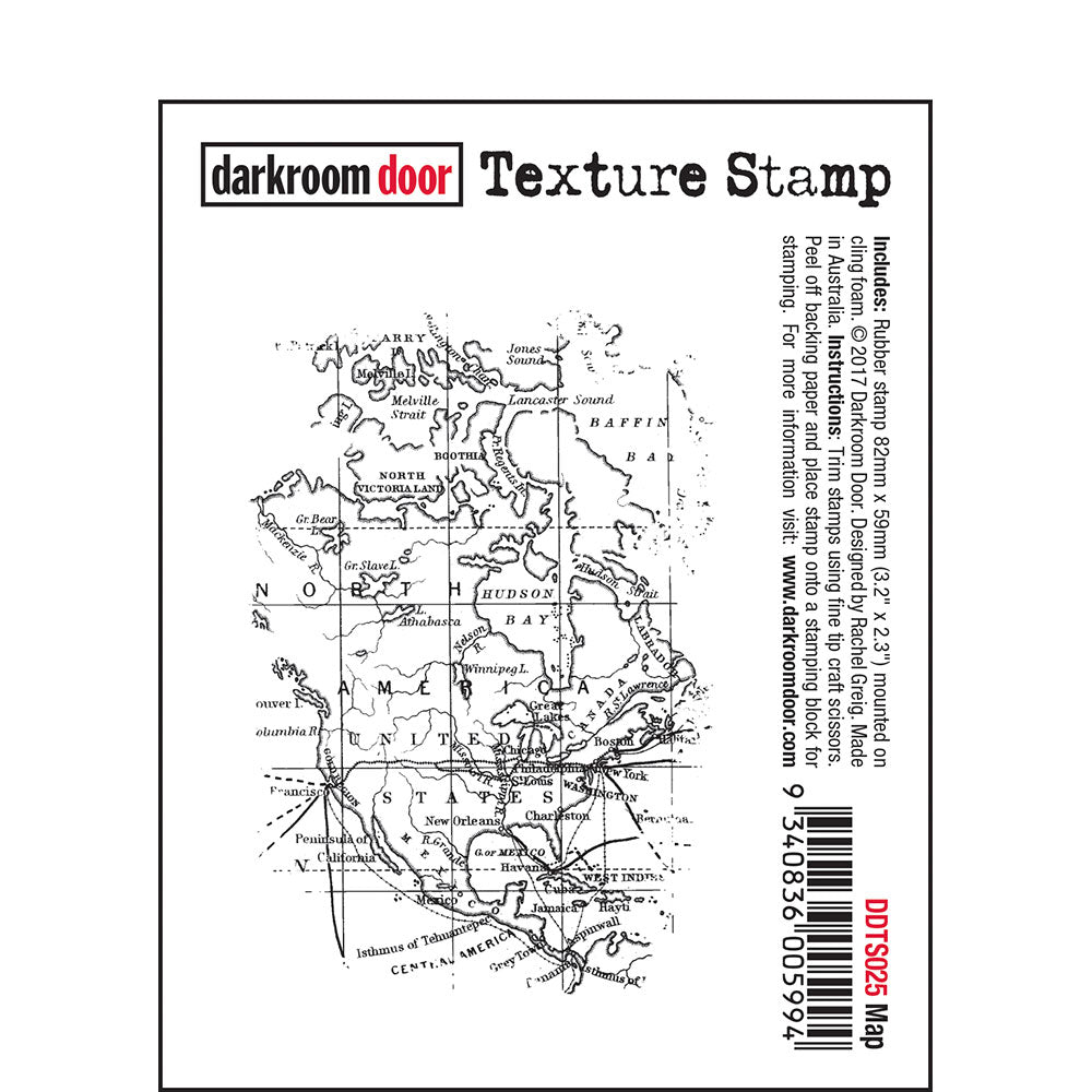 Darkroom Door Stamp Texture - Map