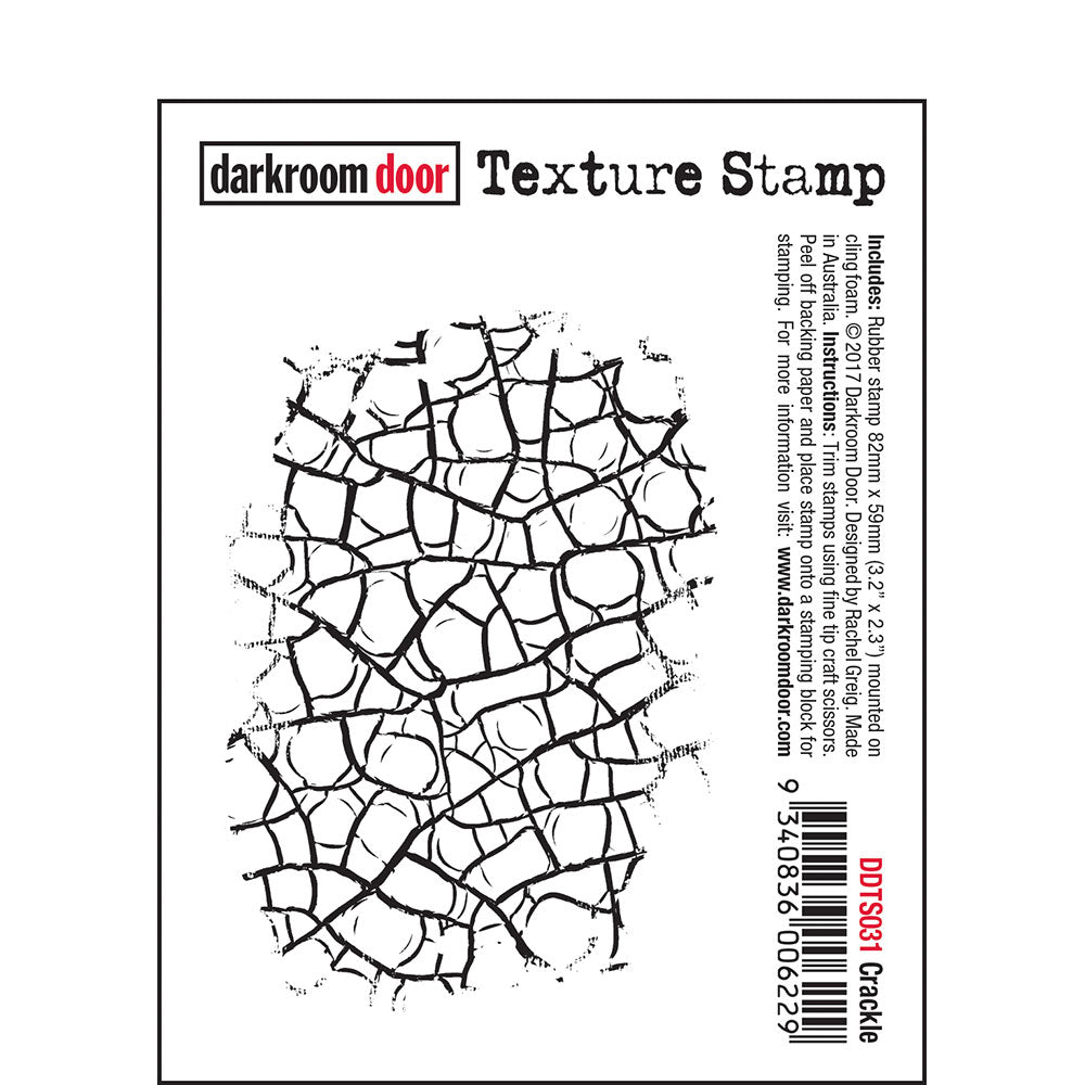 Darkroom Door Stamp Texture - Crackle