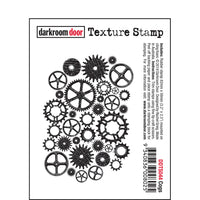 Darkroom Door Stamp Texture - Cogs
