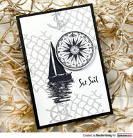 Darkroom Door Stamp Texture - Fishing Net
