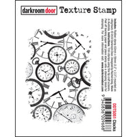 Darkroom Door Stamp Texture - Clocks