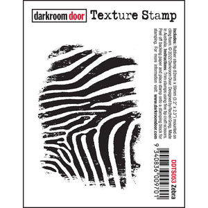 Darkroom Door Stamp Texture - Zebra