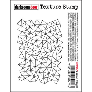 Darkroom Door Stamp Texture - Abstract Triangles