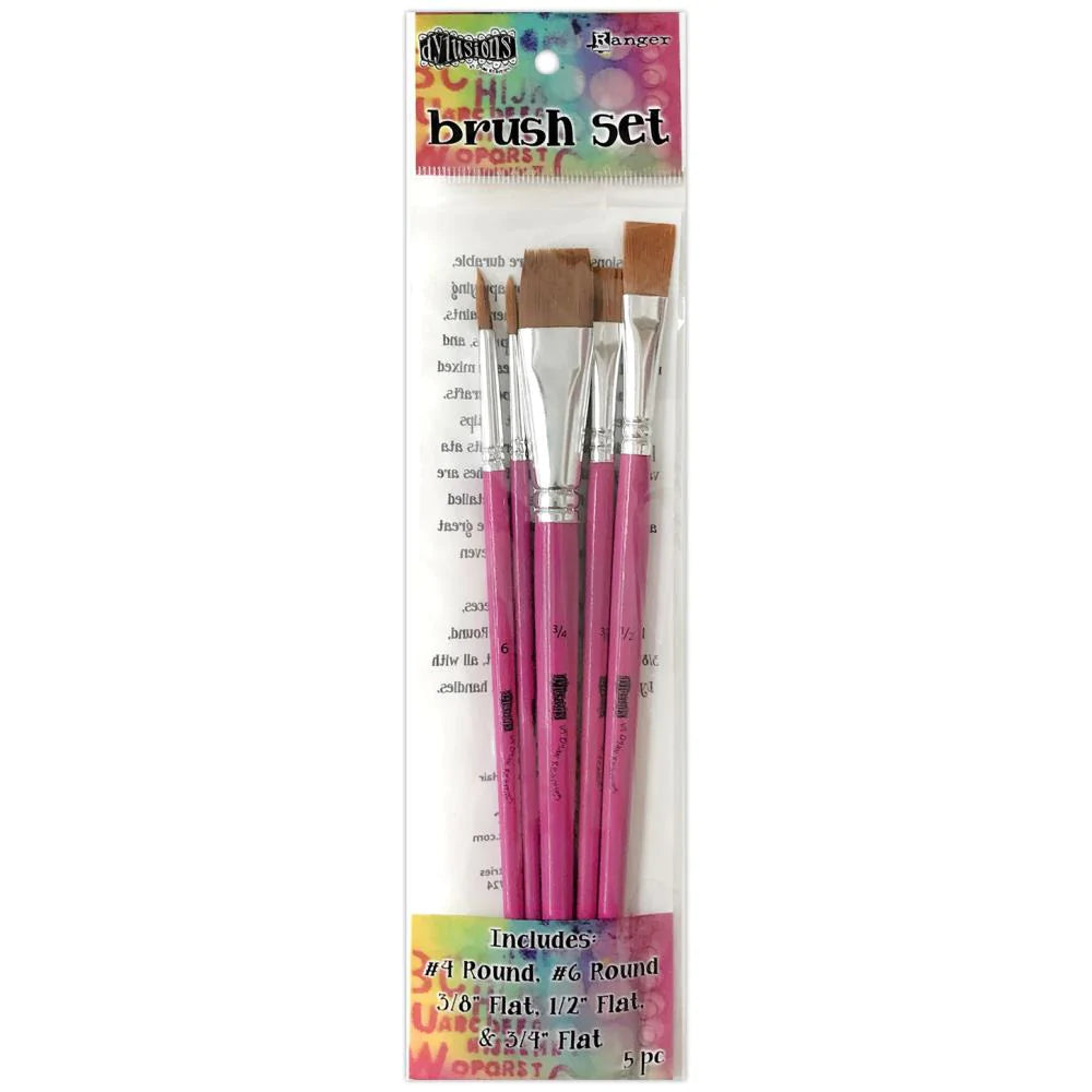 Dylusions Brush Set - 5pcs