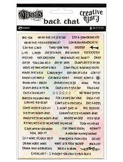 Dylusions Stickers - Back Chat