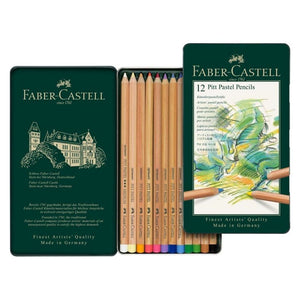 Faber-Castell Pitt Pastel Pencils - set of 12
