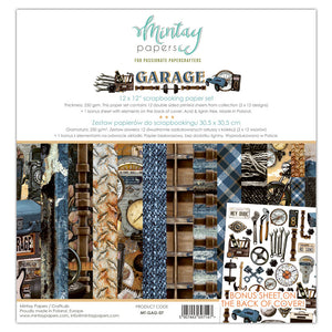 Mintay Paper Pack 12" x 12" - Garage