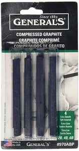General's Compressed Graphite Sticks (4 pack)