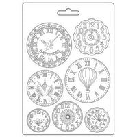 Stamperia Mould A5 - Create Happiness: Welcome Home Clocks