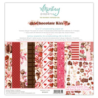 Mintay Paper Pack 12" x 12" - Chocolate Kiss
