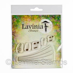Lavinia Stamp Set - Musical Notes large