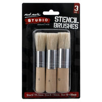 Mont Marte Brush Set - Stencil 3 pcs