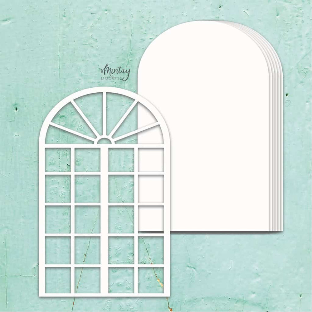 Mintay Chipboard Album Base - Window