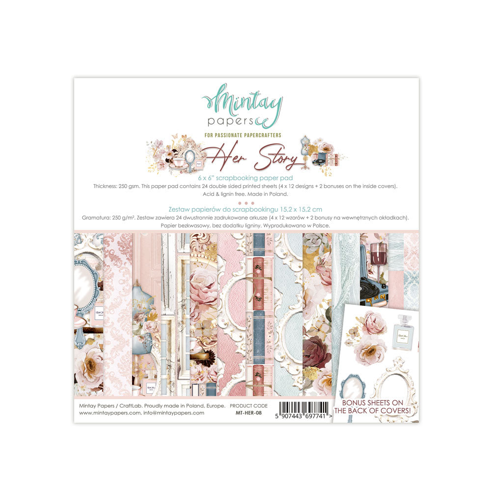 Mintay by Karola - Places We Go Collection - 6x6 Paper Pad