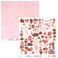 Mintay Paper Pack 12" x 12" - Chocolate Kiss
