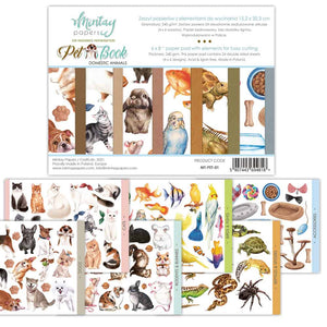 Mintay Booklet 6" x 8" - Pet Domestic Animals