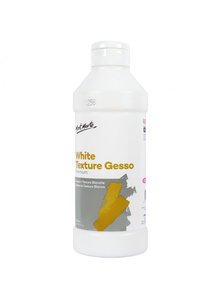 Mont Marte Gesso 500ml - White Texture