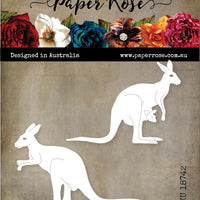 Paper Rose Die Set - Kangaroos