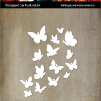 Paper Rose Die - Flurry of Butterflies