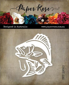 Paper Rose Die Set - Bass Fish