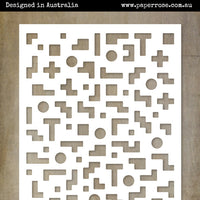 Paper Rose Die - Pixel Coverplate