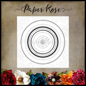 Paper Rose Die set - Lots of Circles