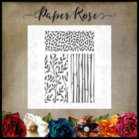 Paper Rose Stamp set - Mixed Media 2