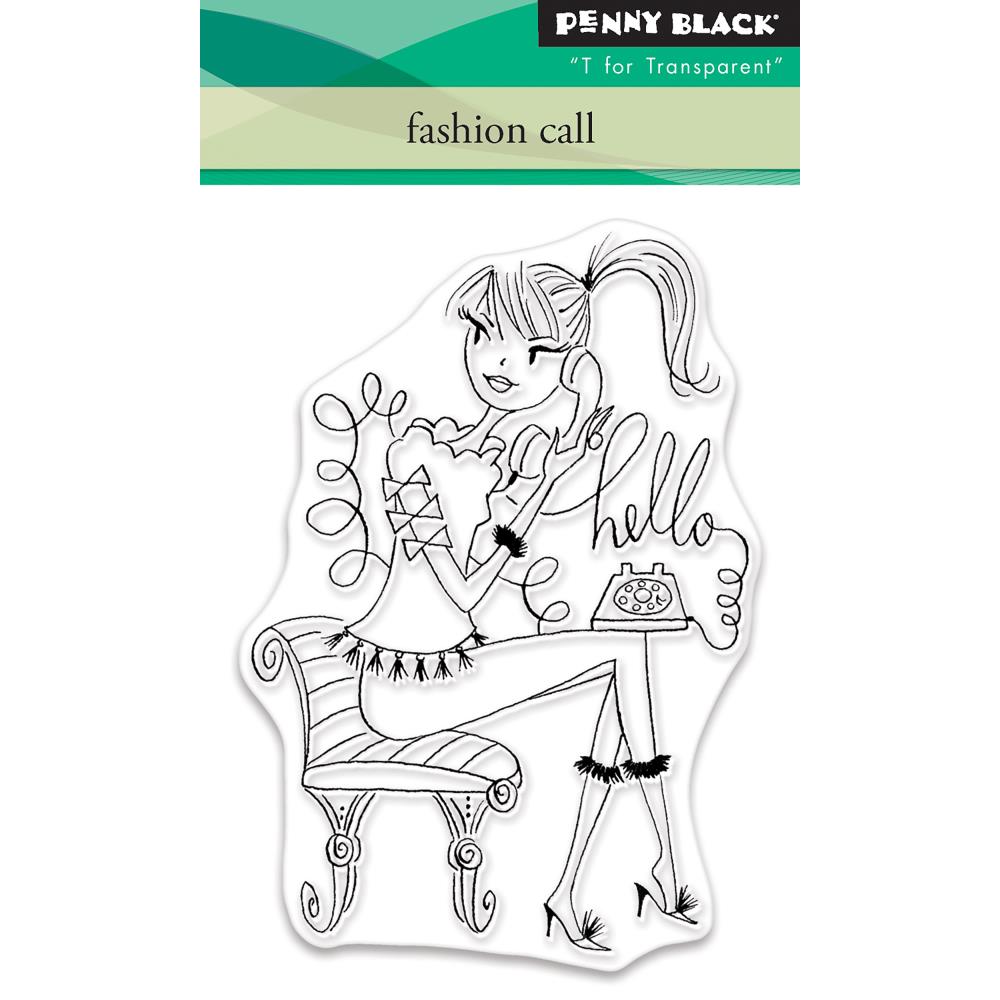 Penny Black  Stamp - Fashion Call