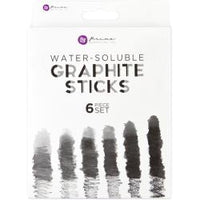 Prima Graphite Sticks - Water-Soluble 6 pieces