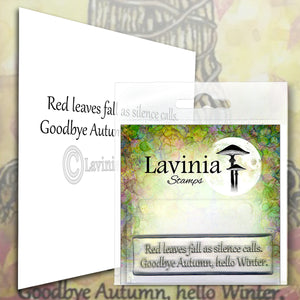 Lavinia Stamp - Red Leaves