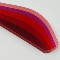 HP Quilling Strips 6mm - Red Shades