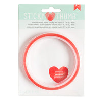 AC Double Side Tape - Super Sticky Red 12mm