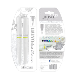 Nuvo Glitter Pen - Gloss Aqua Shimmer