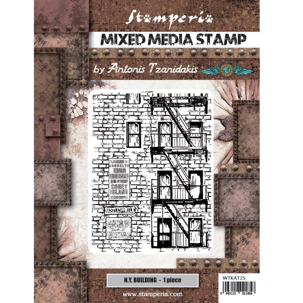 Stamperia Stamp - Sir Vagabond Aviator: New York Building