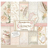 Stamperia Paper Pack 12" x 12" - Ceremony