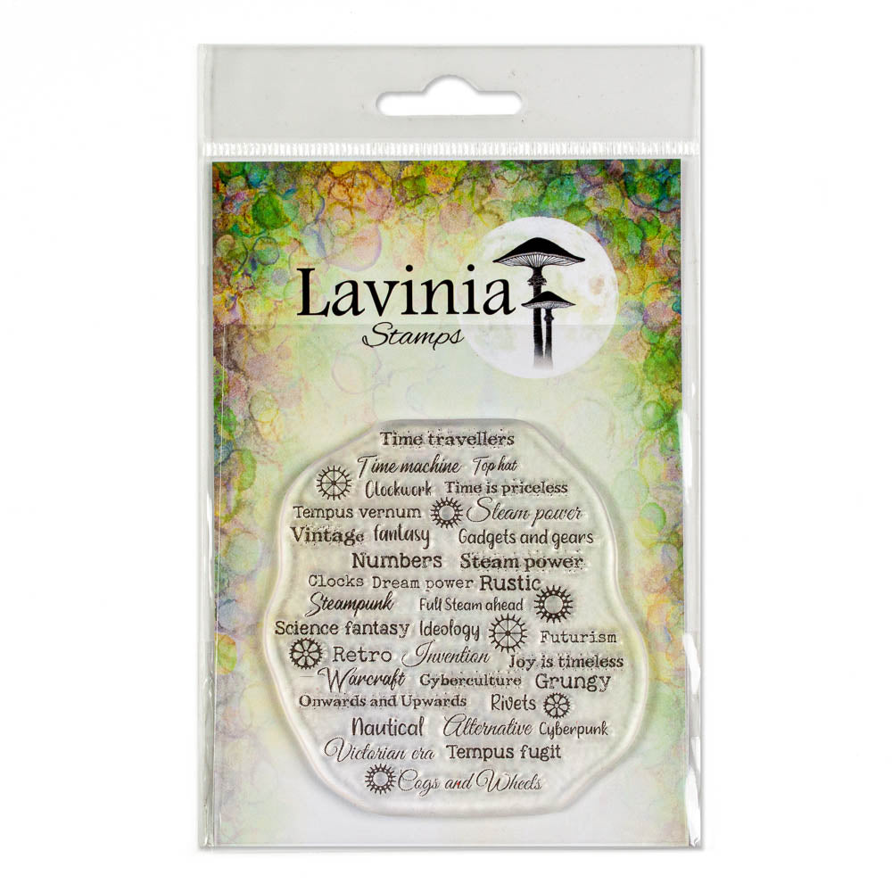 Lavinia Stamp - Steampunk Script