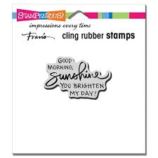 Stampendous Stamp - Morning Sunshine
