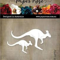 Paper Rose Die set - Jumping Kangaroos
