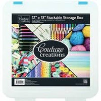 Couture Stackable Storage Box 12" x 13"
