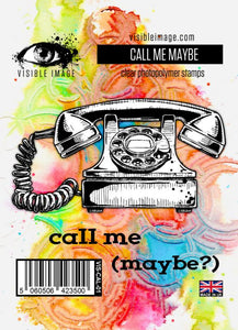 Visible Image Stamp Set - Call Me Maybe