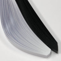 HP Quilling Strips 6mm - Black & White