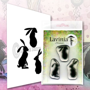 Lavinia Stamp Set - Wild Hares Large