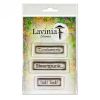 Lavinia Stamp Set - Words Of Steam