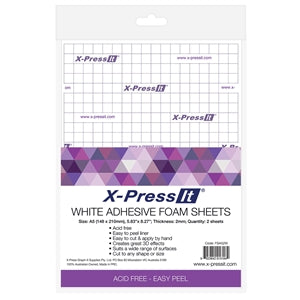 X-press It Foam Sheets - 2 x White