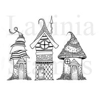 Lavinia Stamp Set - Zen Houses